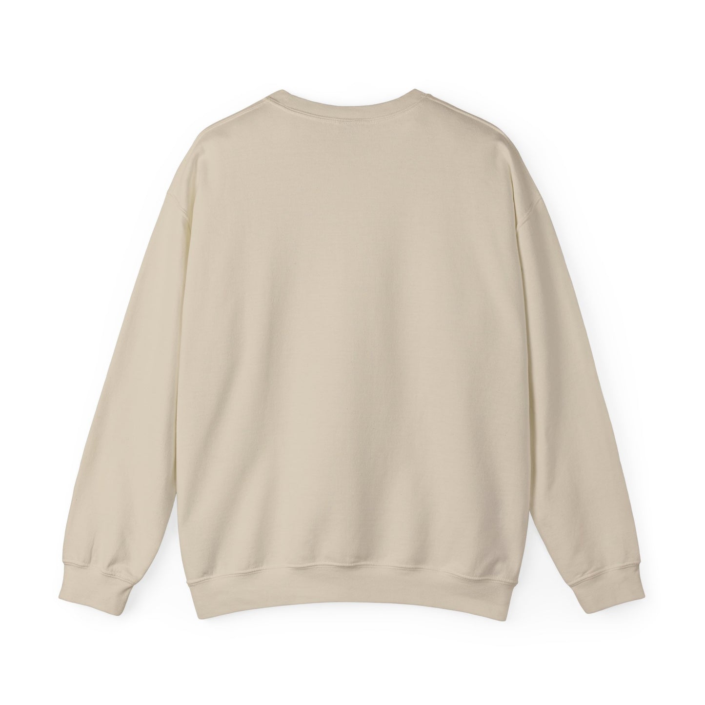 Roots of Peace tree illustration Crewneck Sweatshirt | Olive green nature design