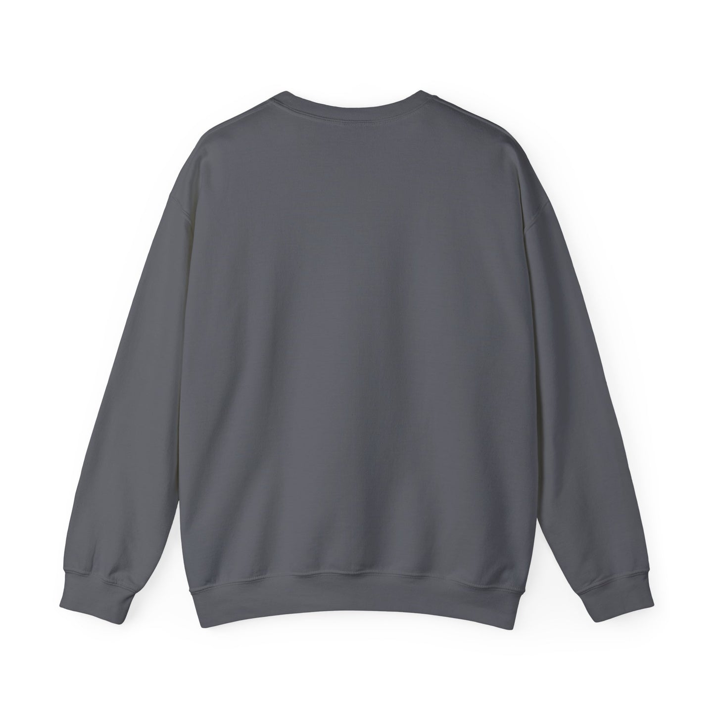 Roots of Peace tree illustration Crewneck Sweatshirt | Olive green nature design