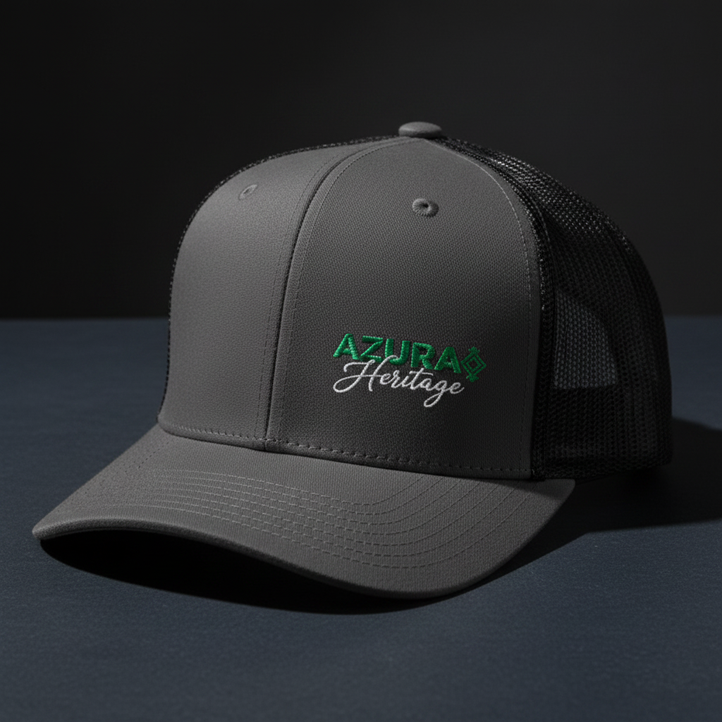 Azura Cap – Charcoal/Black