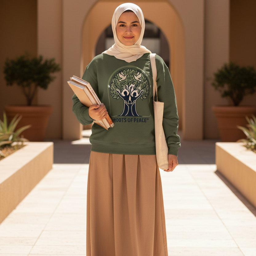Front view — university student