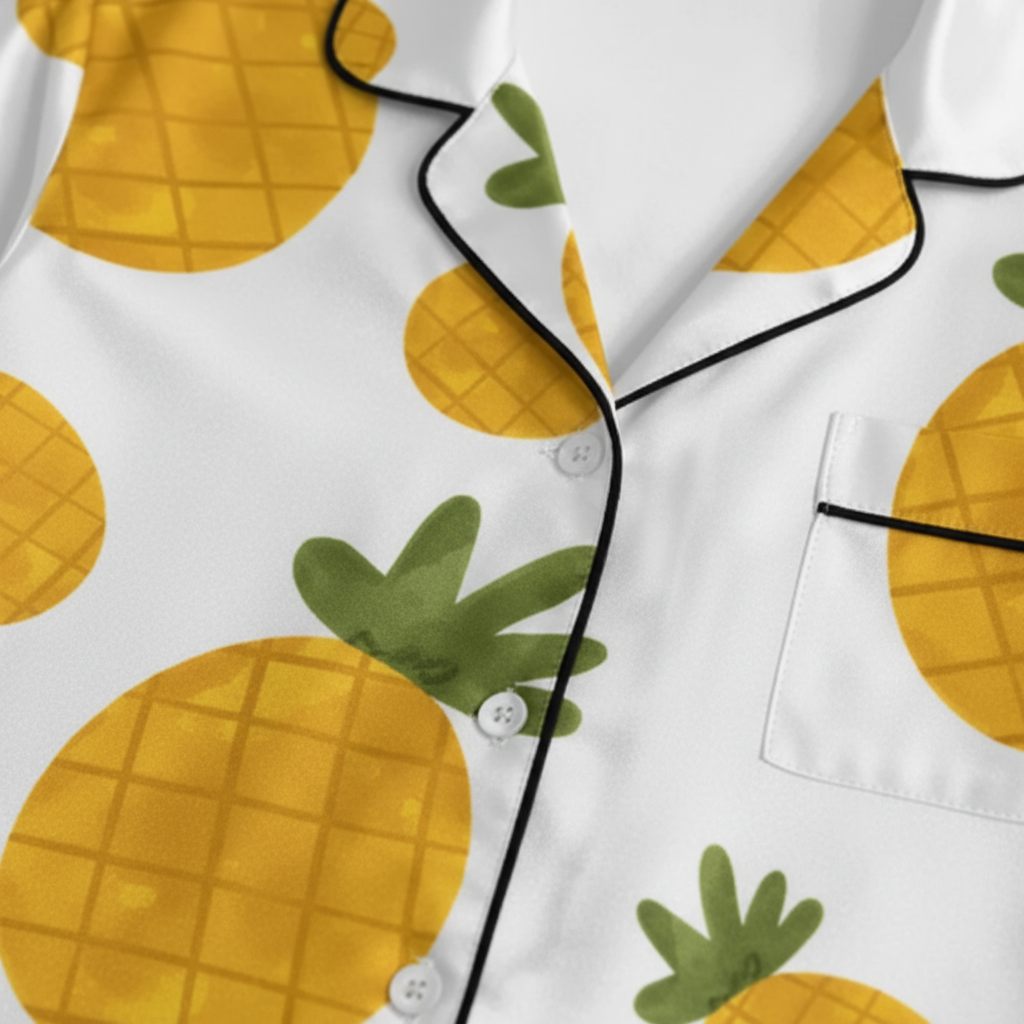 The Velvet Dawn Set™ — Fabric close-up detail