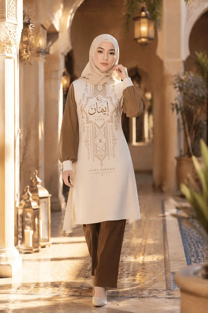 Imane Long Sleeve Dress – Amazigh Heritage Bluedoba