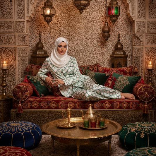 The Jade Harmony Set™ - Moroccan Salon