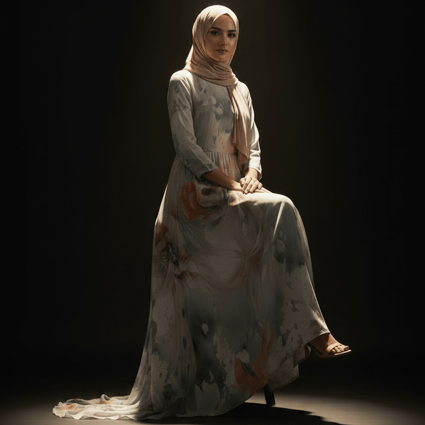 The Zahra Dress – Dress Lit Seated